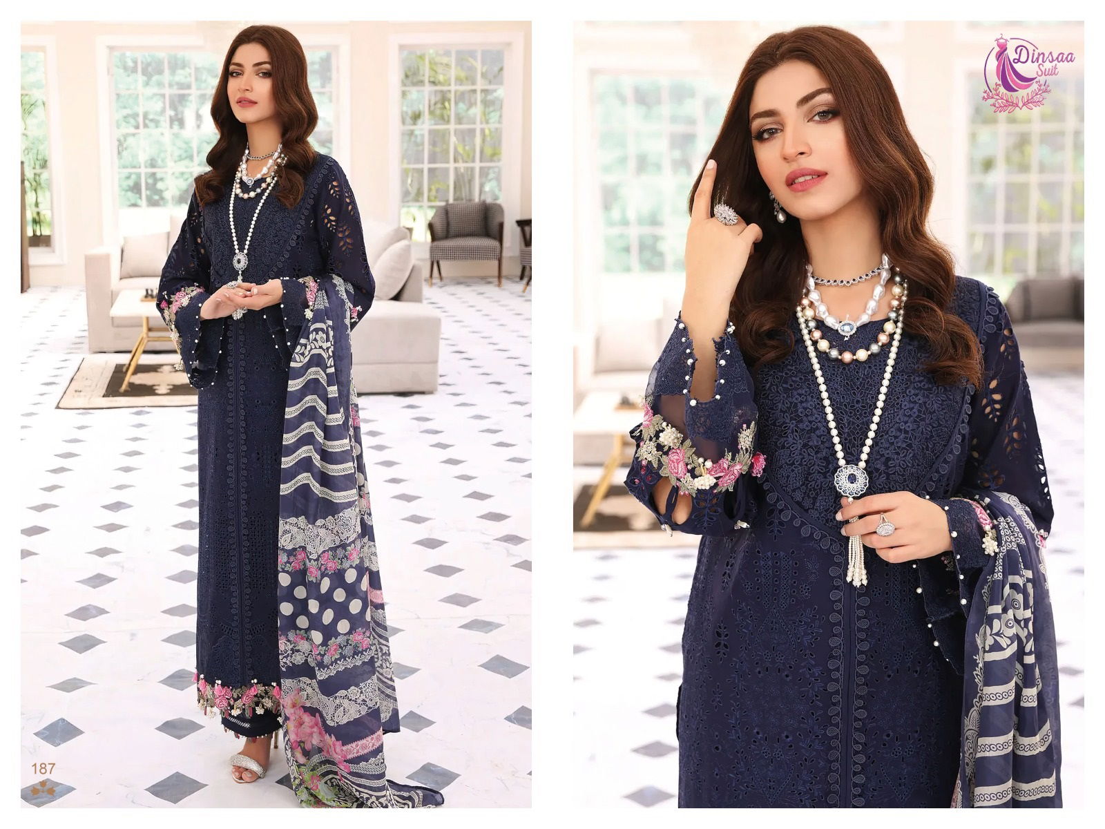 Elaf Super Summer Collection Vol 3 Nx By Dinsaa Pakistani Suits
